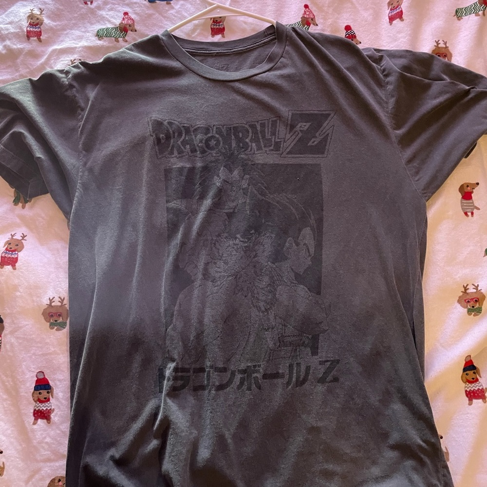 Large dragon ball z saiyan villains shirt